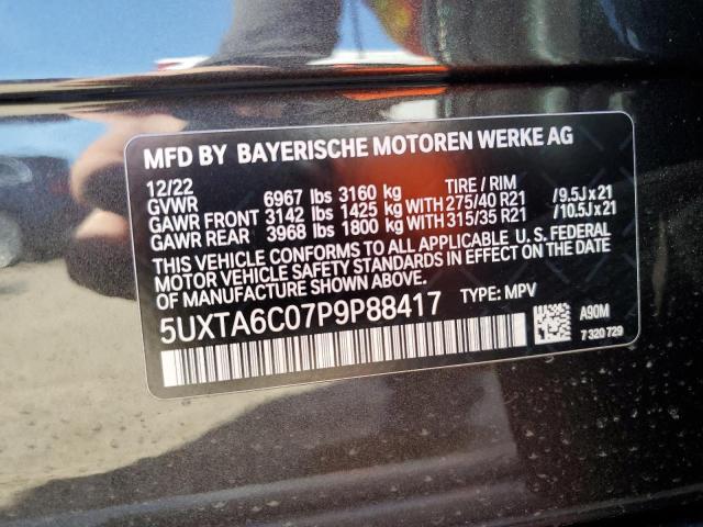 Photo 13 VIN: 5UXTA6C07P9P88417 - BMW X5 XDRIVE4 