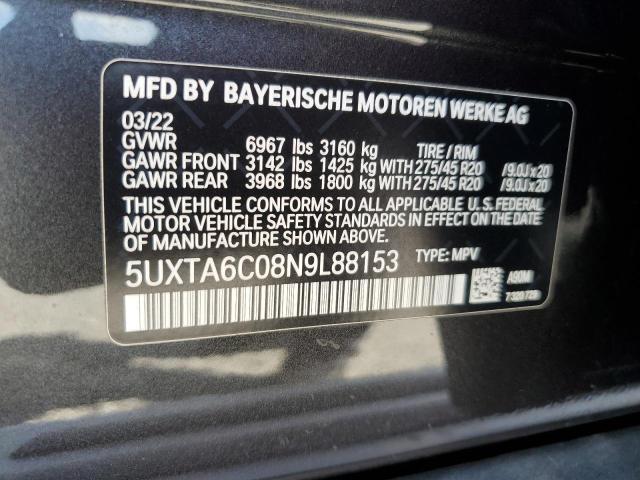 Photo 12 VIN: 5UXTA6C08N9L88153 - BMW X5 XDRIVE4 