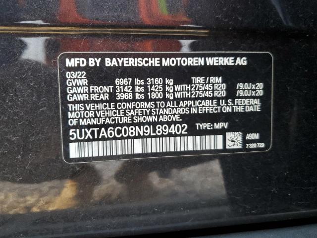 Photo 12 VIN: 5UXTA6C08N9L89402 - BMW X5 