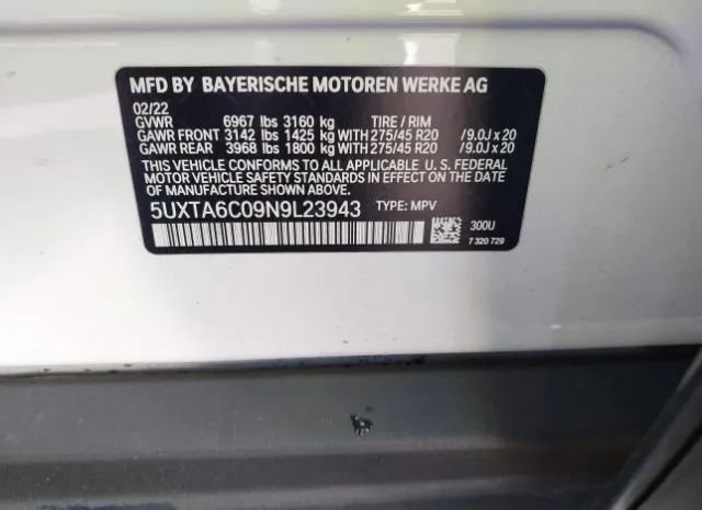 Photo 8 VIN: 5UXTA6C09N9L23943 - BMW X5 