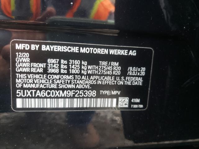 Photo 9 VIN: 5UXTA6C0XM9F25398 - BMW X5 XDRIVE4 