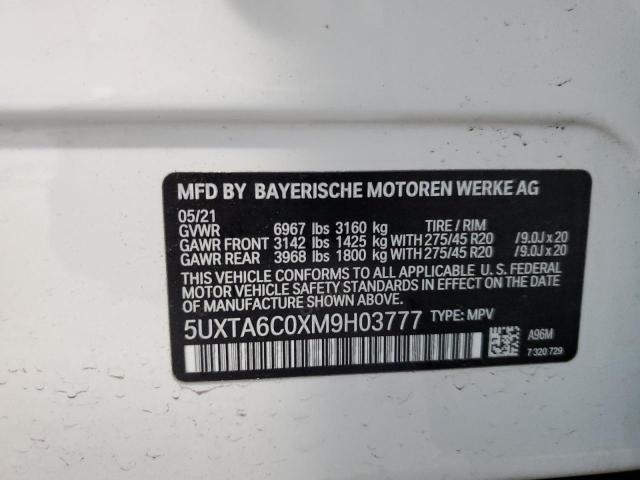 Photo 9 VIN: 5UXTA6C0XM9H03777 - BMW X5 