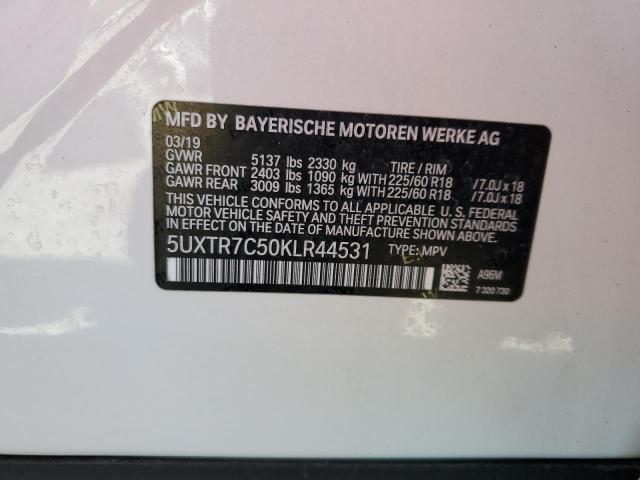 Photo 12 VIN: 5UXTR7C50KLR44531 - BMW X3 