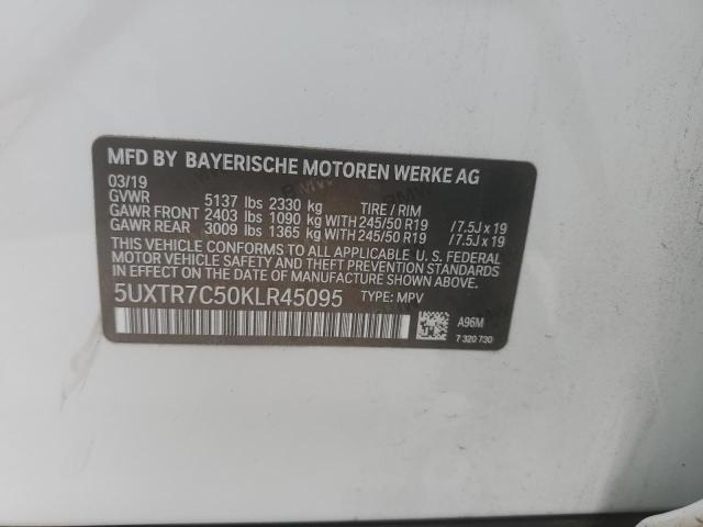 Photo 13 VIN: 5UXTR7C50KLR45095 - BMW X3 