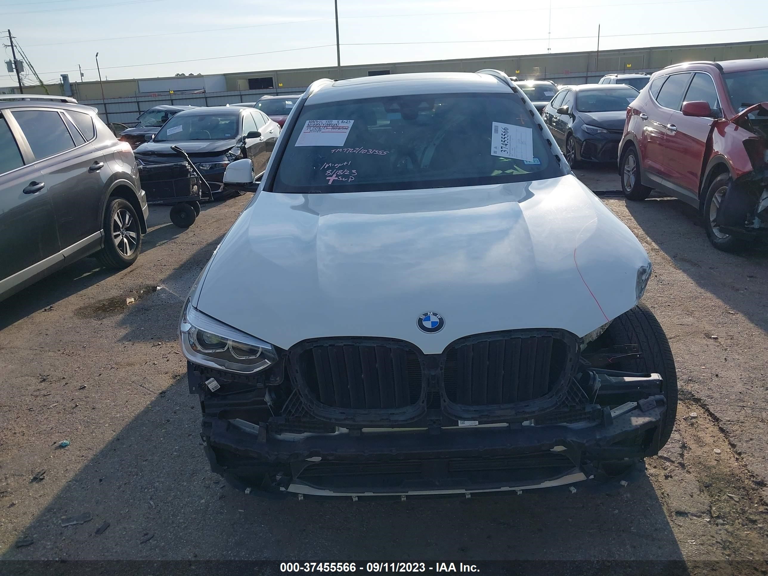 Photo 12 VIN: 5UXTR7C51KLR39743 - BMW X3 