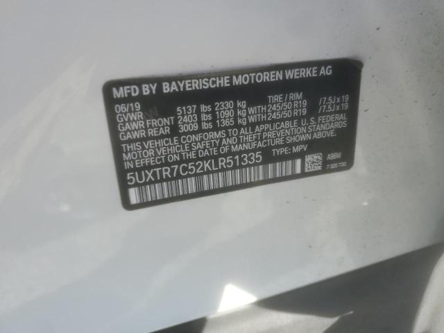 Photo 11 VIN: 5UXTR7C52KLR51335 - BMW X3 SDRIVE3 