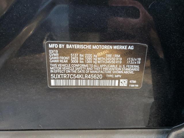 Photo 11 VIN: 5UXTR7C54KLR45245 - BMW X3 SDRIVE3 