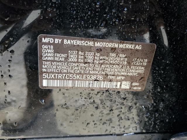 Photo 12 VIN: 5UXTR7C55KLE93826 - BMW X3 SDRIVE3 