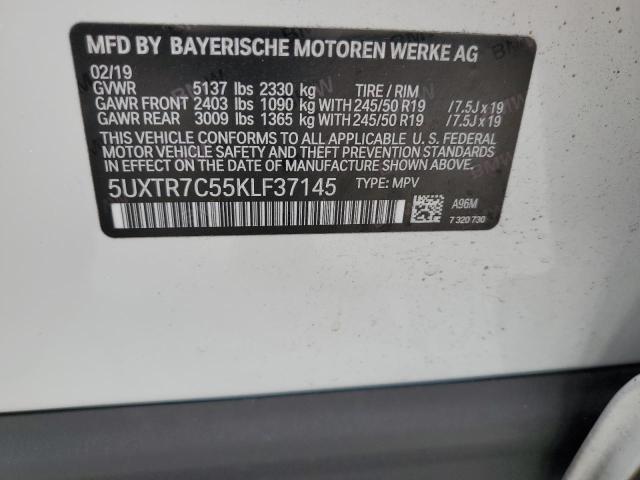 Photo 13 VIN: 5UXTR7C55KLF37145 - BMW X3 SDRIVE3 