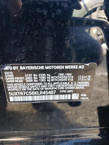 Photo 11 VIN: 5UXTR7C56KLR45487 - BMW X3 