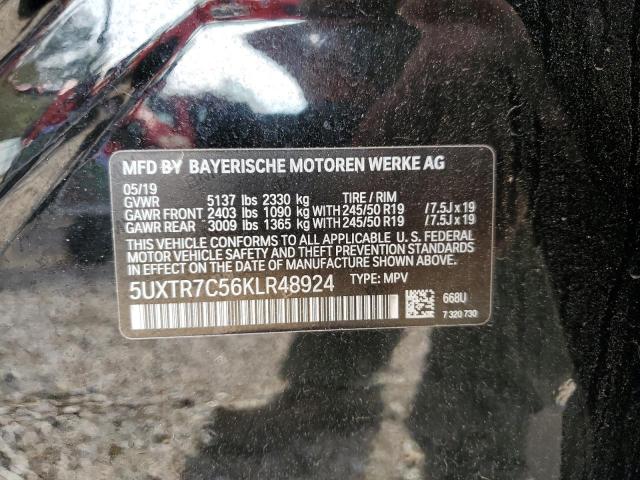 Photo 11 VIN: 5UXTR7C56KLR48924 - BMW X3 SDRIVE3 