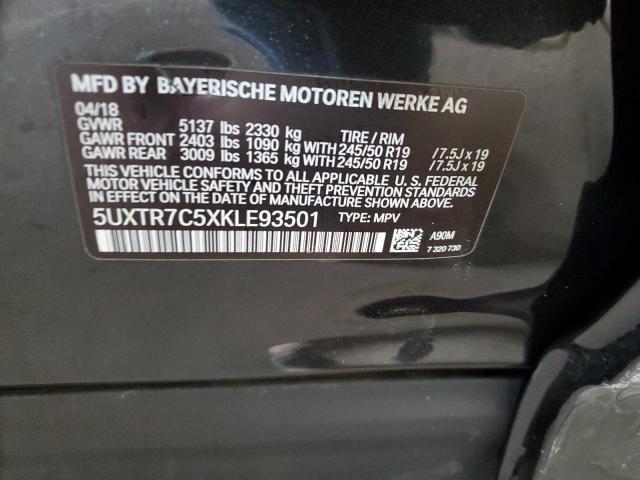 Photo 11 VIN: 5UXTR7C5XKLE93501 - BMW X3 SDRIVE3 