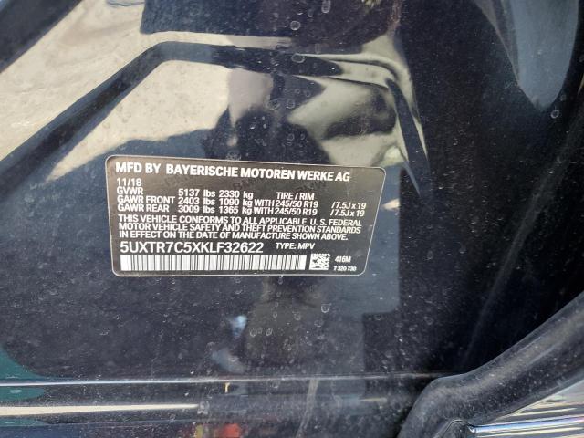 Photo 11 VIN: 5UXTR7C5XKLF32622 - BMW X3 SDRIVE3 