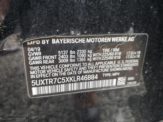 Photo 13 VIN: 5UXTR7C5XKLR46884 - BMW X3 SDRIVE3 