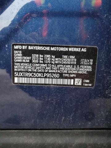 Photo 12 VIN: 5UXTR9C50KLP95260 - BMW X3 