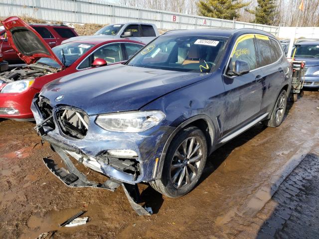 Photo 1 VIN: 5UXTR9C53KLD95101 - BMW X3 XDRIVE3 