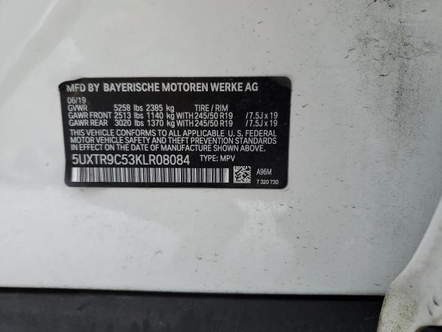 Photo 12 VIN: 5UXTR9C53KLR08084 - BMW X3 XDRIVE3 