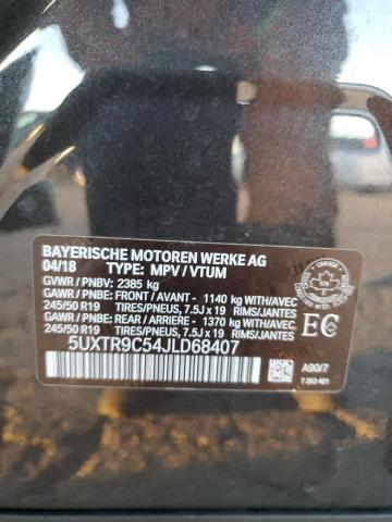 Photo 12 VIN: 5UXTR9C54JLD68407 - BMW X3 XDRIVE3 