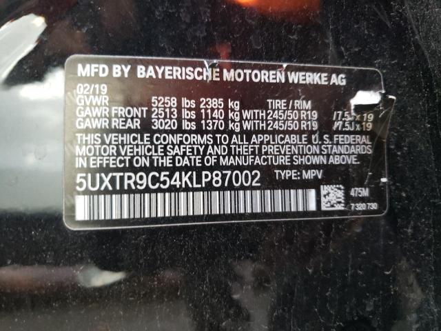 Photo 11 VIN: 5UXTR9C54KLP87002 - BMW X3 