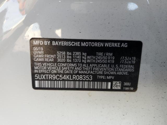 Photo 12 VIN: 5UXTR9C54KLR08353 - BMW X3 