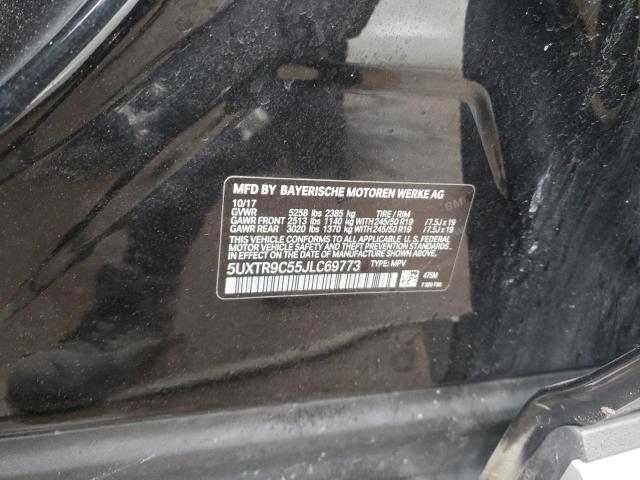 Photo 12 VIN: 5UXTR9C55JLC69773 - BMW X3 