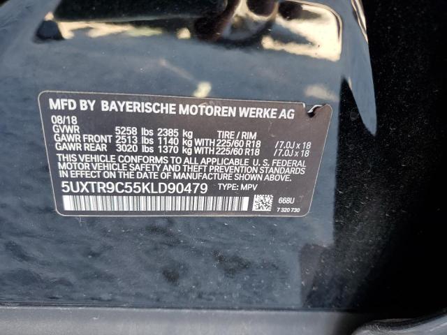 Photo 12 VIN: 5UXTR9C55KLD90479 - BMW X3 XDRIVE3 