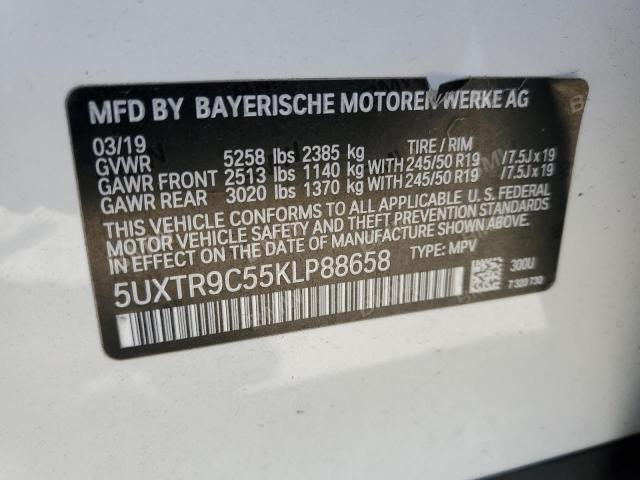 Photo 13 VIN: 5UXTR9C55KLP88658 - BMW X3 