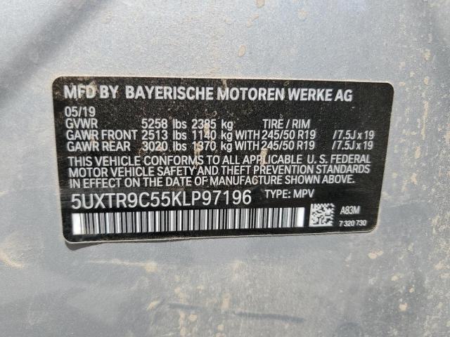 Photo 11 VIN: 5UXTR9C55KLP97196 - BMW X3 XDRIVE3 