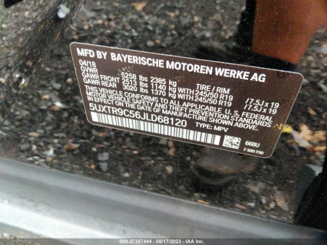 Photo 8 VIN: 5UXTR9C56JLD68120 - BMW X3 