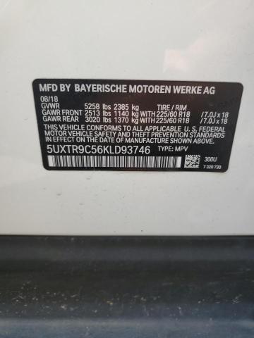 Photo 11 VIN: 5UXTR9C56KLD93746 - BMW X3 