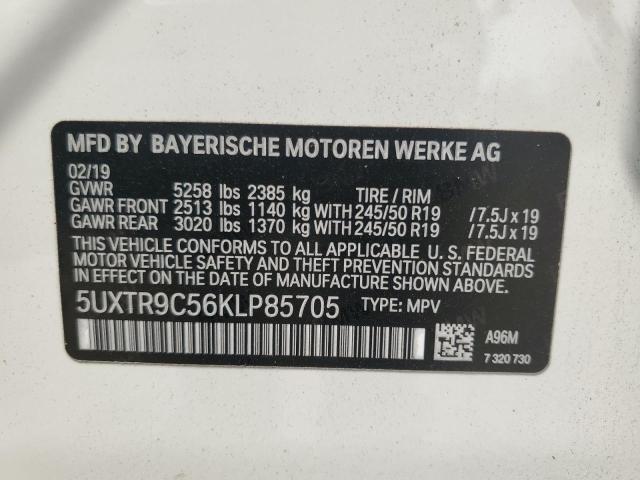 Photo 13 VIN: 5UXTR9C56KLP85705 - BMW X3 XDRIVE3 