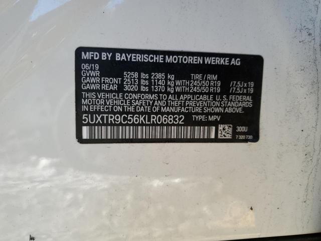 Photo 12 VIN: 5UXTR9C56KLR06832 - BMW X3 