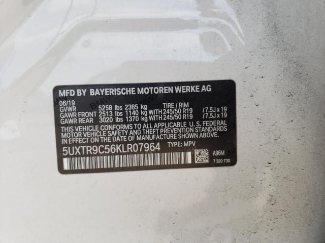 Photo 12 VIN: 5UXTR9C56KLR07964 - BMW X3 XDRIVE3 