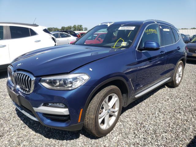 Photo 1 VIN: 5UXTR9C57JLC80838 - BMW X3 XDRIVE3 