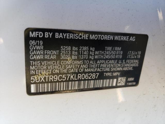 Photo 11 VIN: 5UXTR9C57KLR06287 - BMW X3 