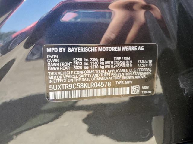 Photo 12 VIN: 5UXTR9C58KLR04578 - BMW X3 XDRIVE3 