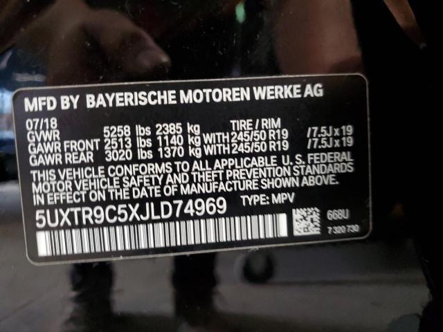 Photo 12 VIN: 5UXTR9C5XJLD74969 - BMW X3 XDRIVE3 