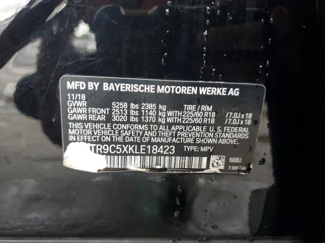 Photo 11 VIN: 5UXTR9C5XKLE18423 - BMW X3 