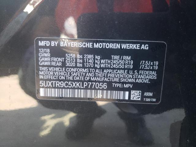 Photo 9 VIN: 5UXTR9C5XKLP77056 - BMW X3 XDRIVE3 