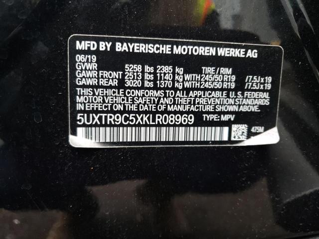 Photo 12 VIN: 5UXTR9C5XKLR08969 - BMW X3 XDRIVE3 