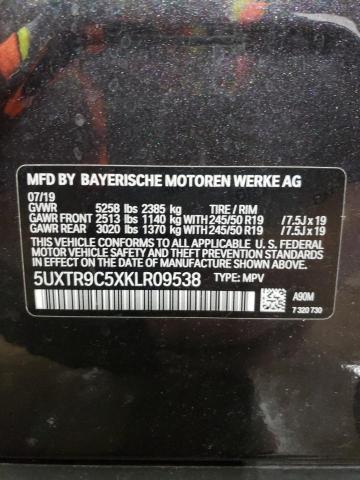 Photo 13 VIN: 5UXTR9C5XKLR09538 - BMW X3 XDRIVE3 