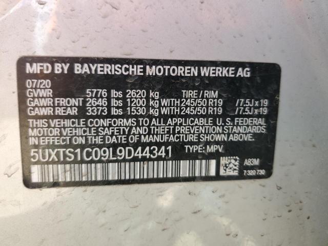 Photo 13 VIN: 5UXTS1C09L9D44341 - BMW X3 XDRIVE3 