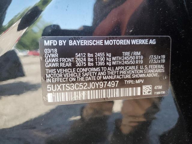 Photo 11 VIN: 5UXTS3C52J0Y97497 - BMW X3 XDRIVEM 