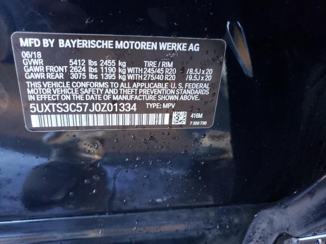 Photo 12 VIN: 5UXTS3C57J0Z01334 - BMW X3 