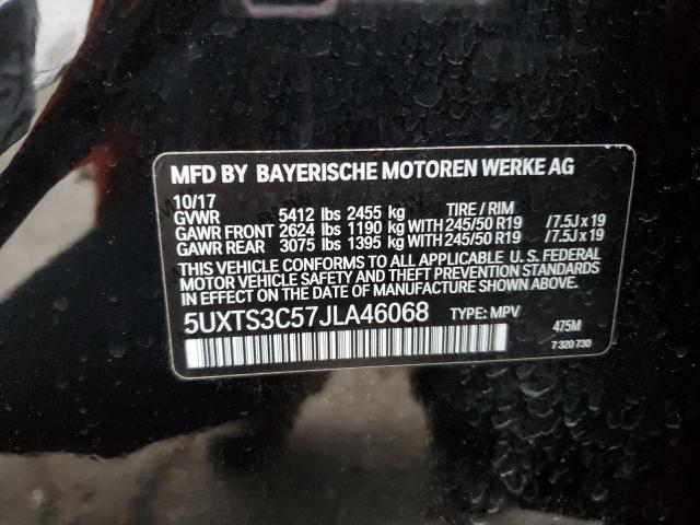 Photo 12 VIN: 5UXTS3C57JLA46068 - BMW X3 XDRIVEM 