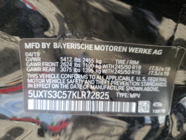 Photo 9 VIN: 5UXTS3C57KLR72825 - BMW X3 