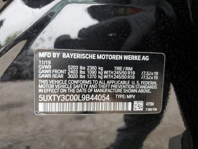 Photo 12 VIN: 5UXTY3C00L9B44054 - BMW X3 SDRIVE3 