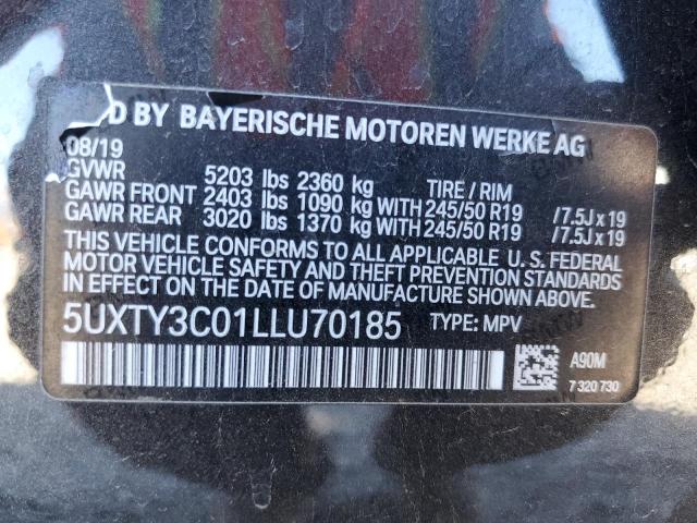 Photo 12 VIN: 5UXTY3C01LLU70185 - BMW X3 SDRIVE3 