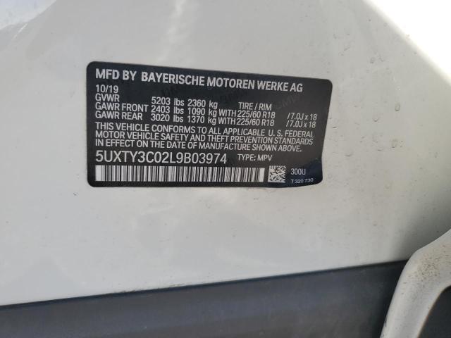 Photo 13 VIN: 5UXTY3C02L9B03974 - BMW X3 SDRIVE3 