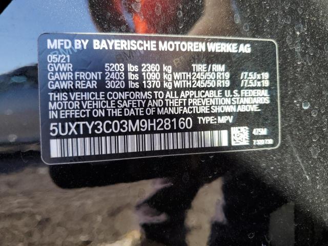 Photo 11 VIN: 5UXTY3C03M9H28160 - BMW X3 